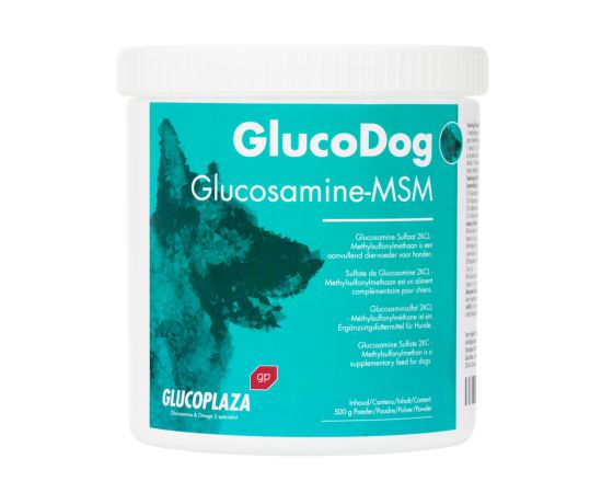 Honger renderen daar ben ik het mee eens GlucoDog™ Glucosamine MSM poeder Hond | Voedingssupplementen voor mensen,  paarden, honden